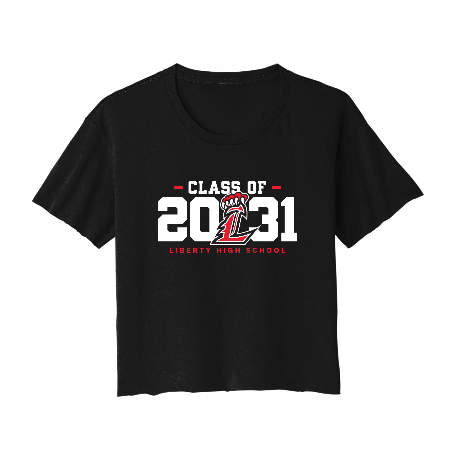 Liberty High School Clas s of 2031 Cropped Tee