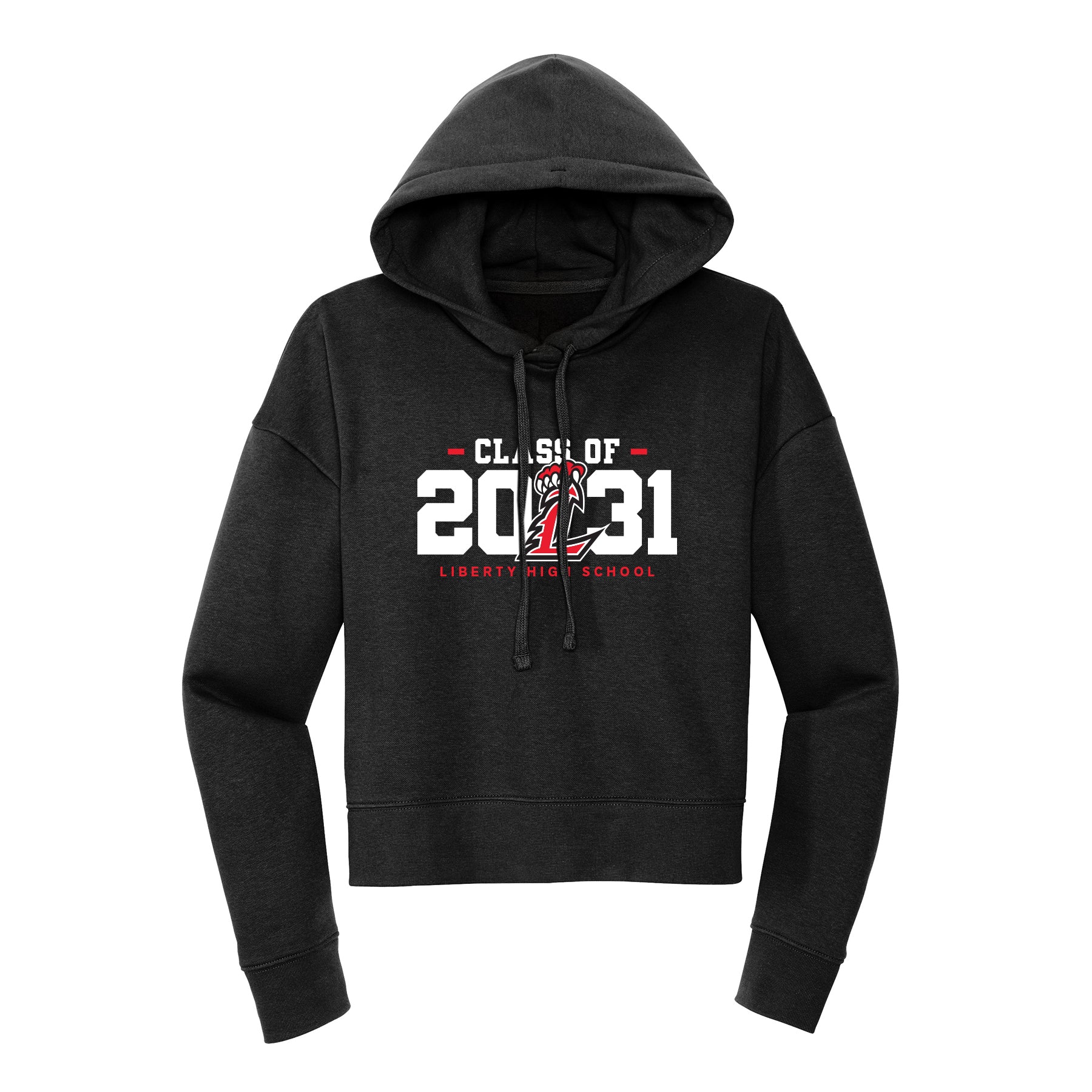 Liberty High School Class of 2031 Cropped Hoodie