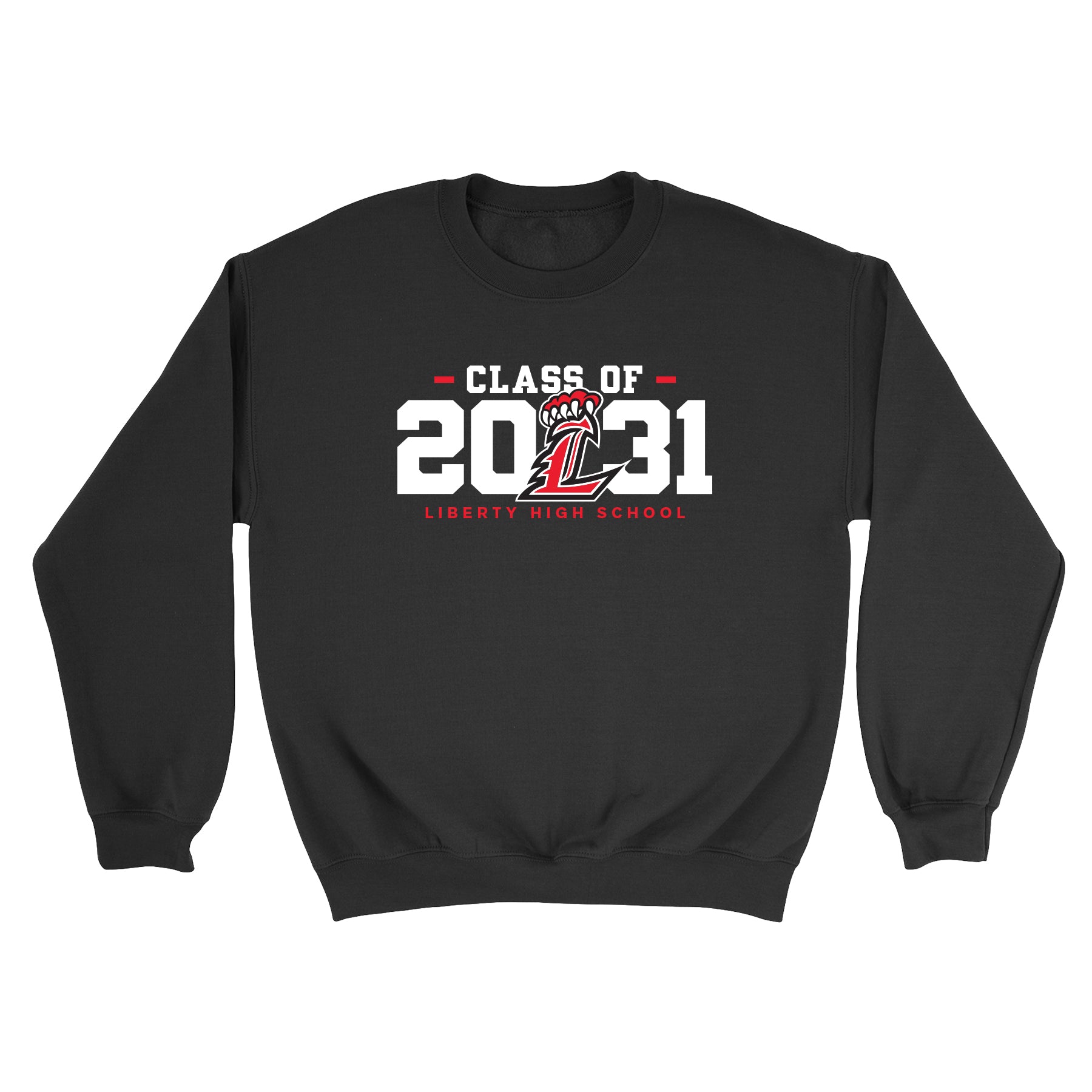 Liberty High School Class of 2031 Crewneck Sweatshirt