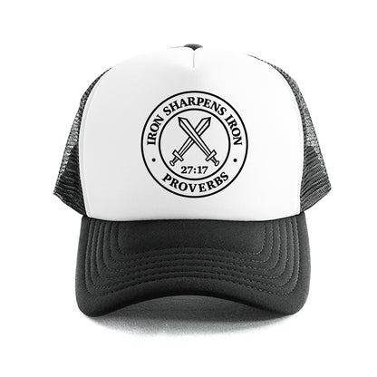 Iron Sharp Crest Trucker Hat