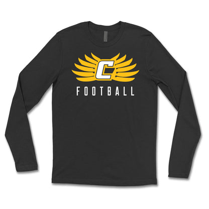 C Football Unisex Long Sleeve Tee