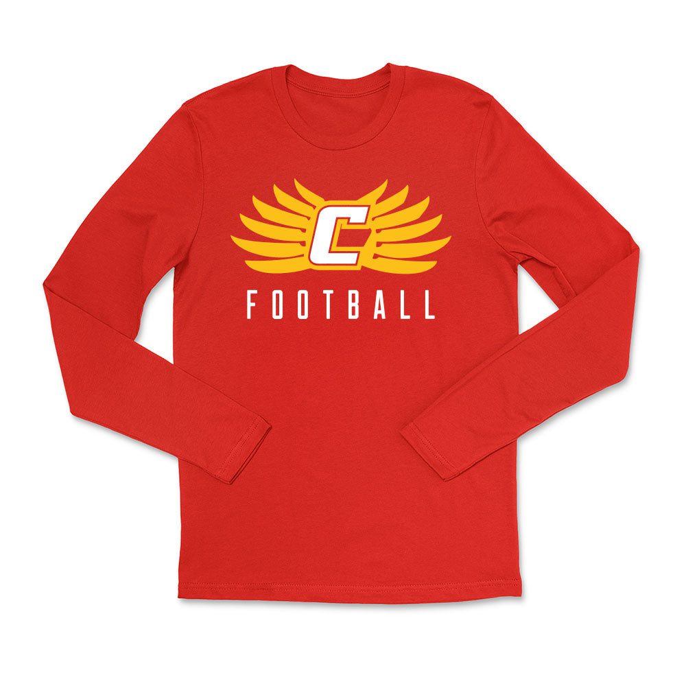 C Football Unisex Long Sleeve Tee