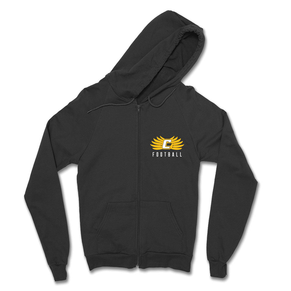 C Football Full Zip Sweatshirt