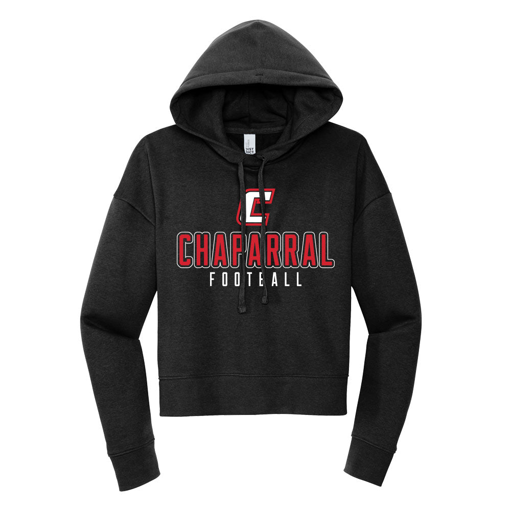 Chaparral Football Cropped Hoodie