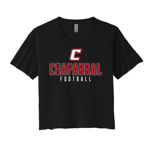 Chaparral Football Cropped Tee