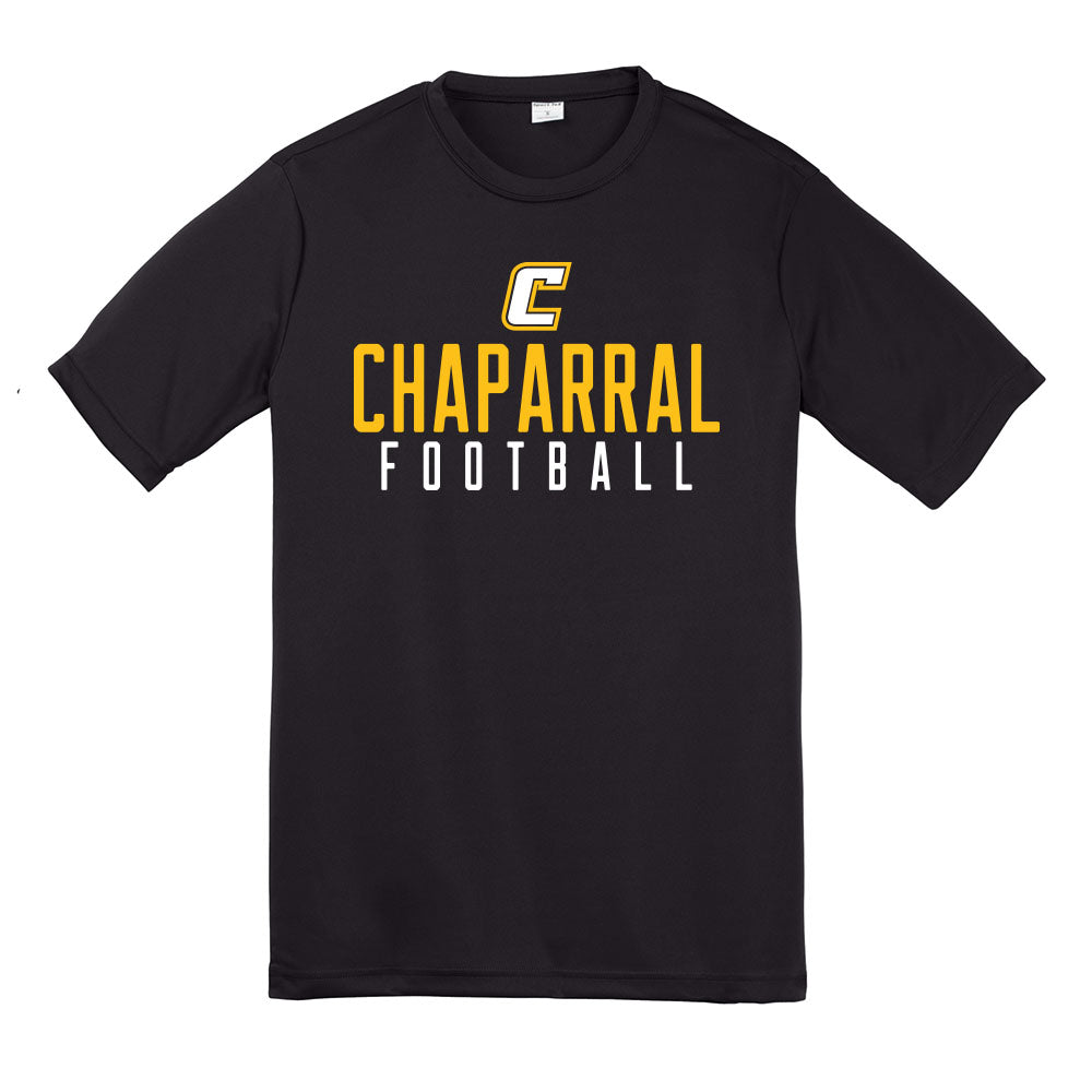 Chaparral Football Gold Dri Fit Tee