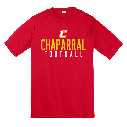 Chaparral Football Gold Dri Fit Tee