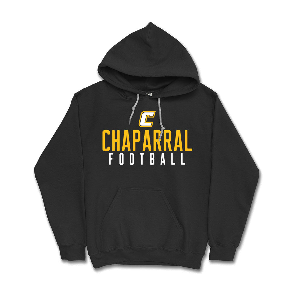 Chaparral Football Gold Hoodie