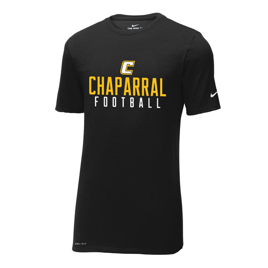 Chaparral Football Gold Nike Dri-Fit Tee