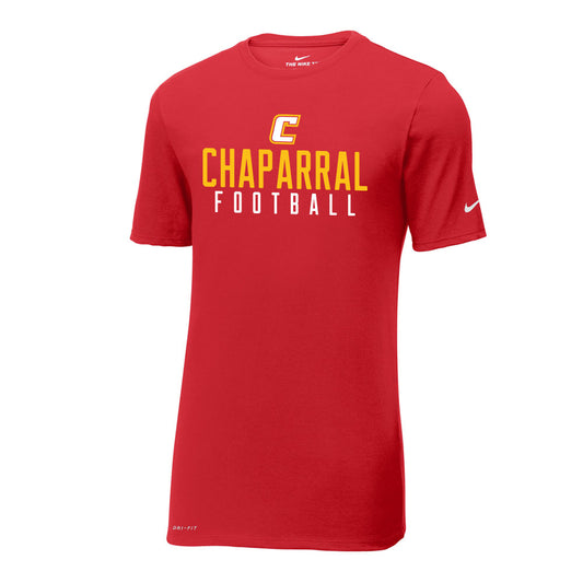 Chaparral Football Gold Nike Dri-Fit Tee