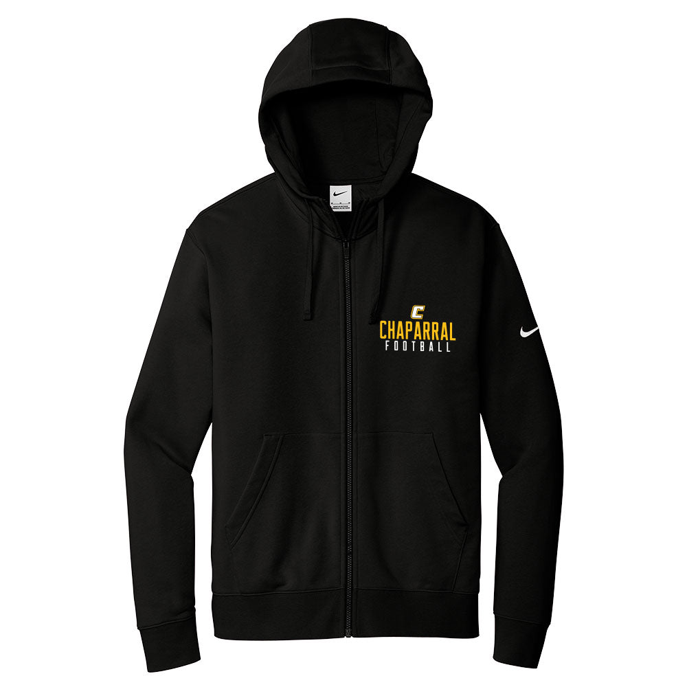 Chaparral Football Gold Nike Full Zip