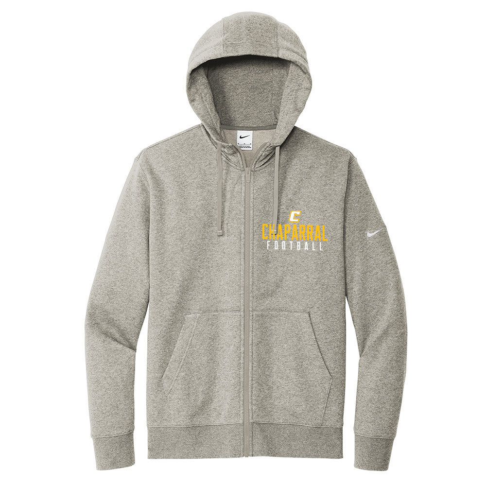 Chaparral Football Gold Nike Full Zip