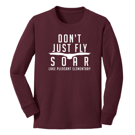 Don't Just Fly Soar Unisex Long Sleeve Tee
