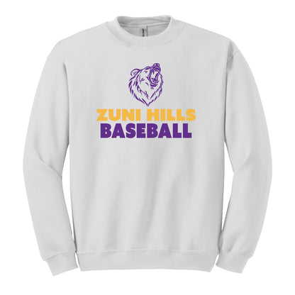 Grizzle Baseball Crewneck Sweatshirt