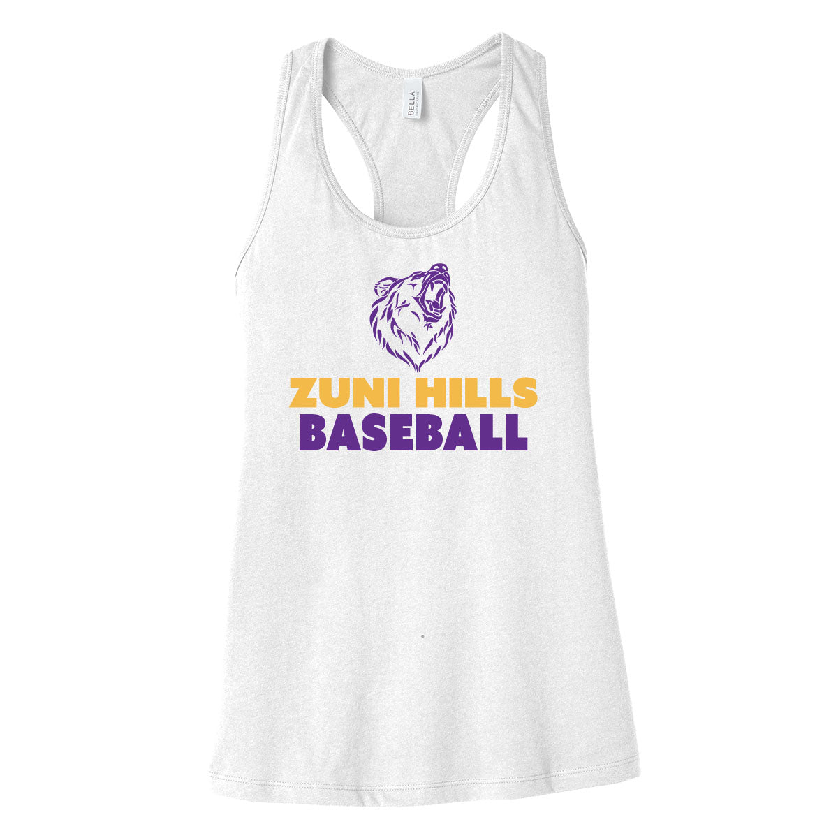 Grizzly Baseball Women's Racerback Tank
