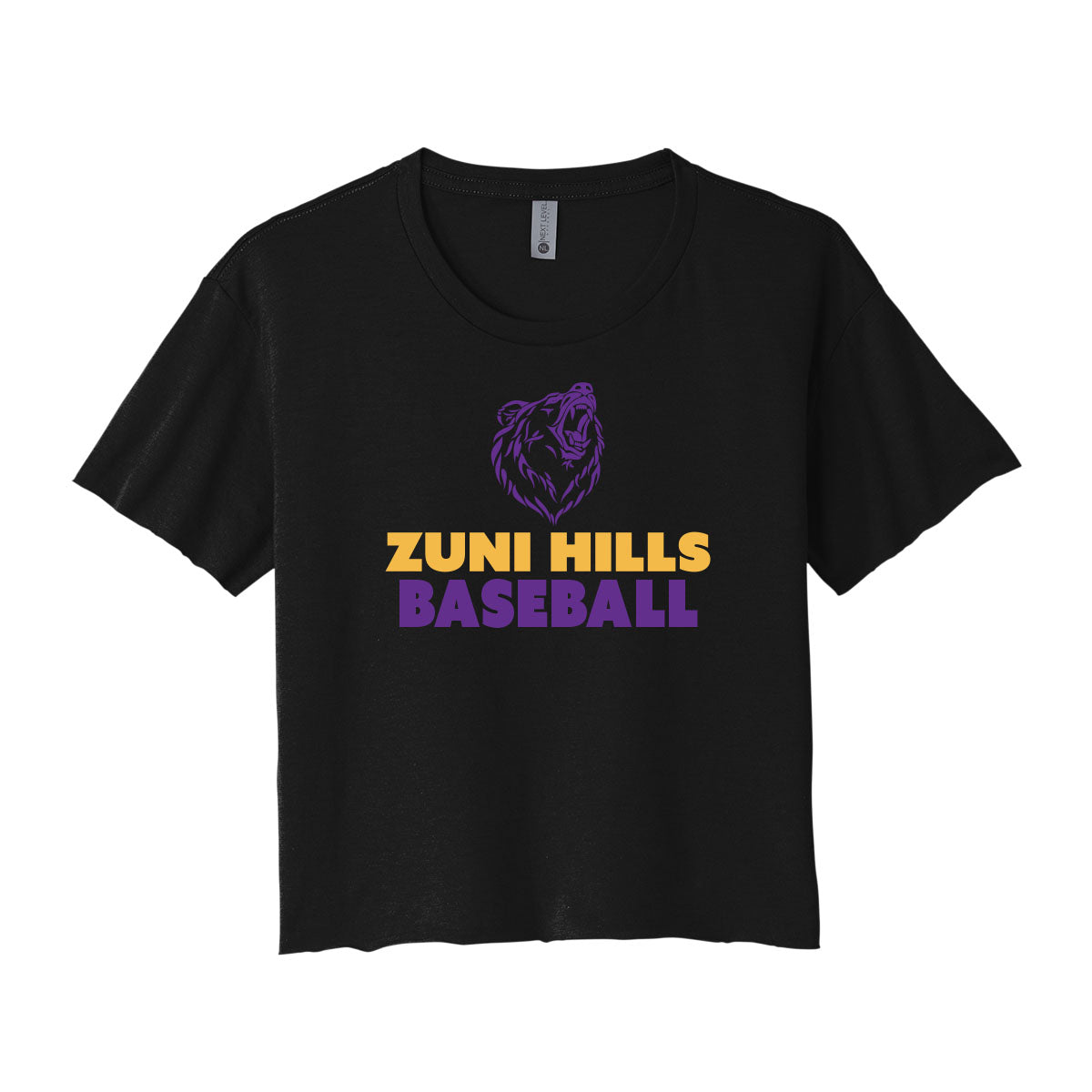 Grizzly Baseball Cropped Tee