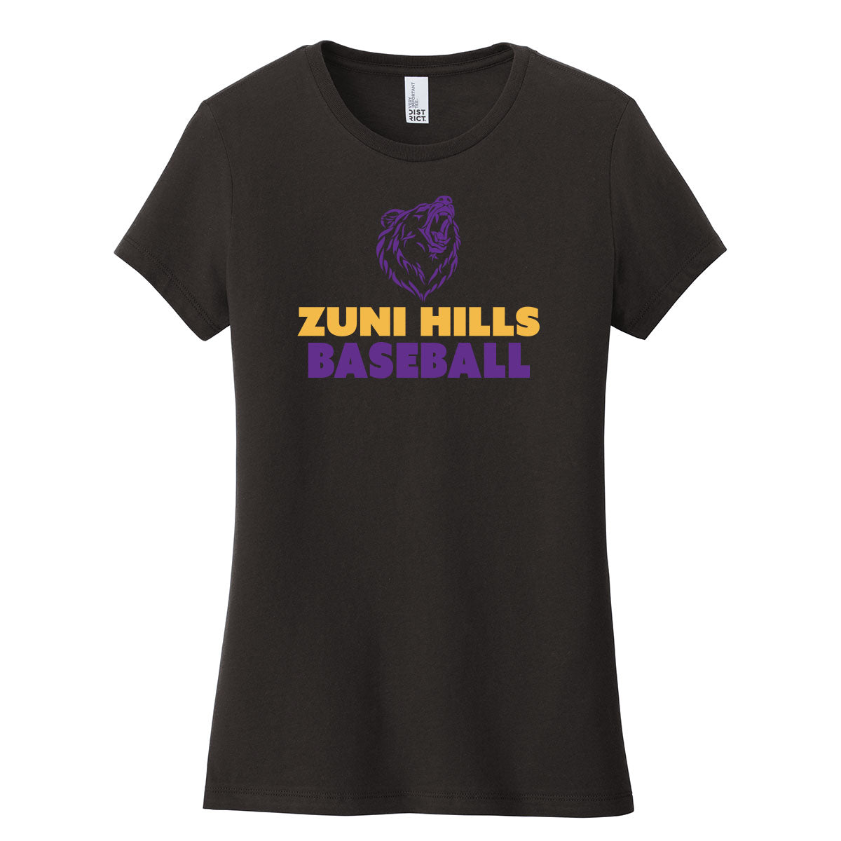 Grizzly Baseball Women's Fitted Tee