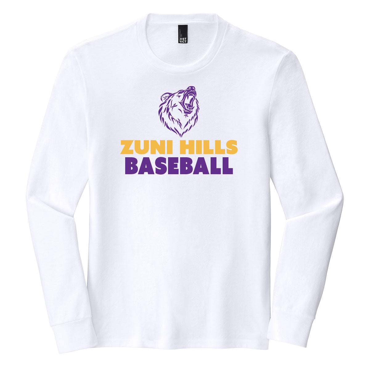 Grizzly Baseball Long Sleeve Tee