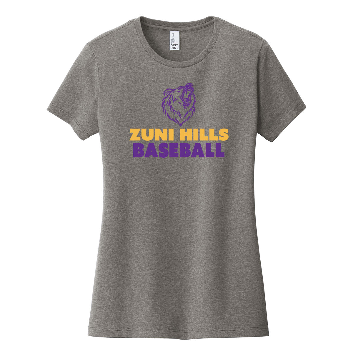 Grizzly Baseball Women's Fitted Tee
