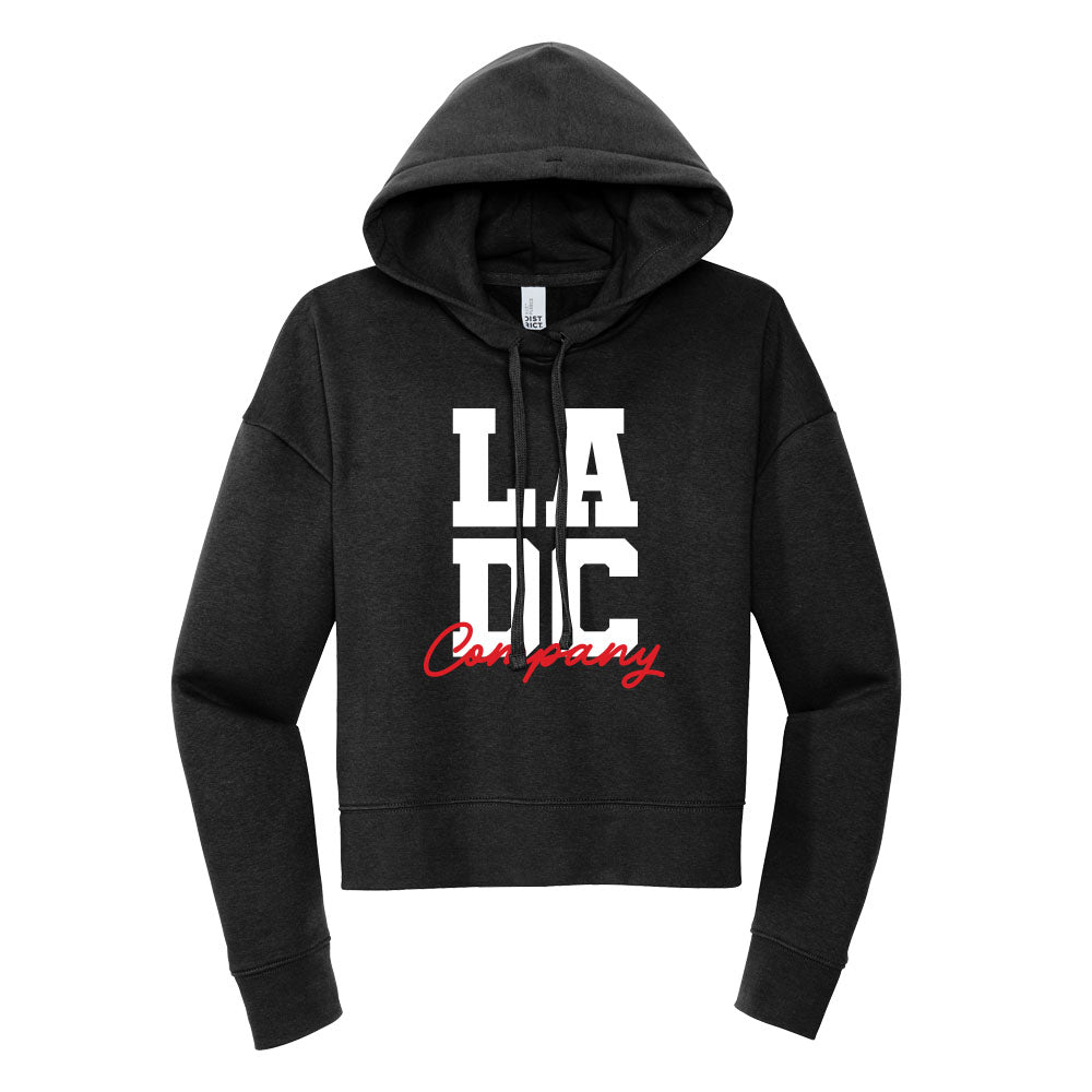 LADC Company Cropped Hoodie