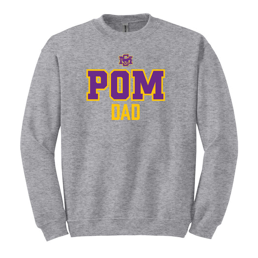 Sunrise Mountain Pom Dad Crewneck Sweatshirt