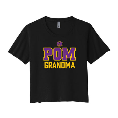 Sunrise Mountain Pom Grandma Cropped Tee