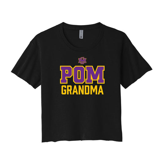Sunrise Mountain Pom Grandma Cropped Tee