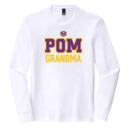 Sunrise Mountain Pom Grandma Long Sleeve Tee