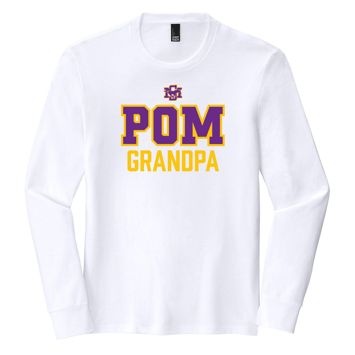 Sunrise Mountain Pom Grandpa Long Sleeve Tee