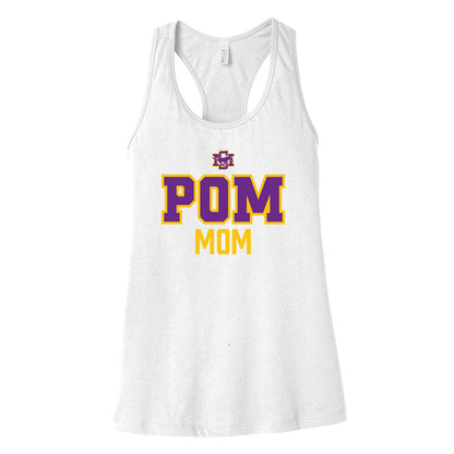Sunrise Mountain Pom Mom Womens Racerback Tank