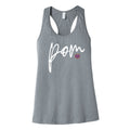 SM Pom Womens Racerback Tank