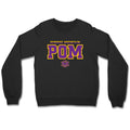 Sunrise Mountain Pom 2 Color Crewneck Sweatshirt