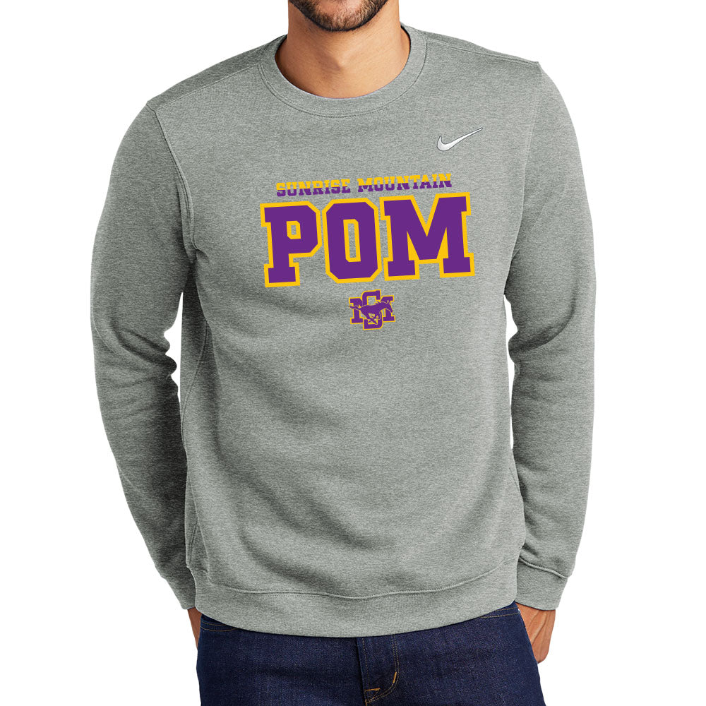 Sunrise Mountain Pom 2 Color Nike Crewneck Sweatshirt