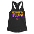 Sunrise Mountain Pom 2 Color Womens Racerback Tank