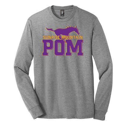Sunrise Mountain Pom Long Sleeve Tee