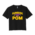 Sunrise Mustang Pom Cropped Tee
