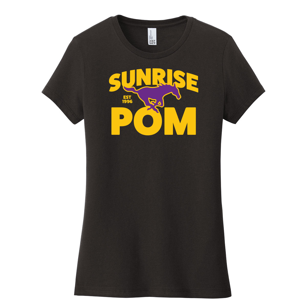 Sunrise Mustang Pom Women's Fit Tee