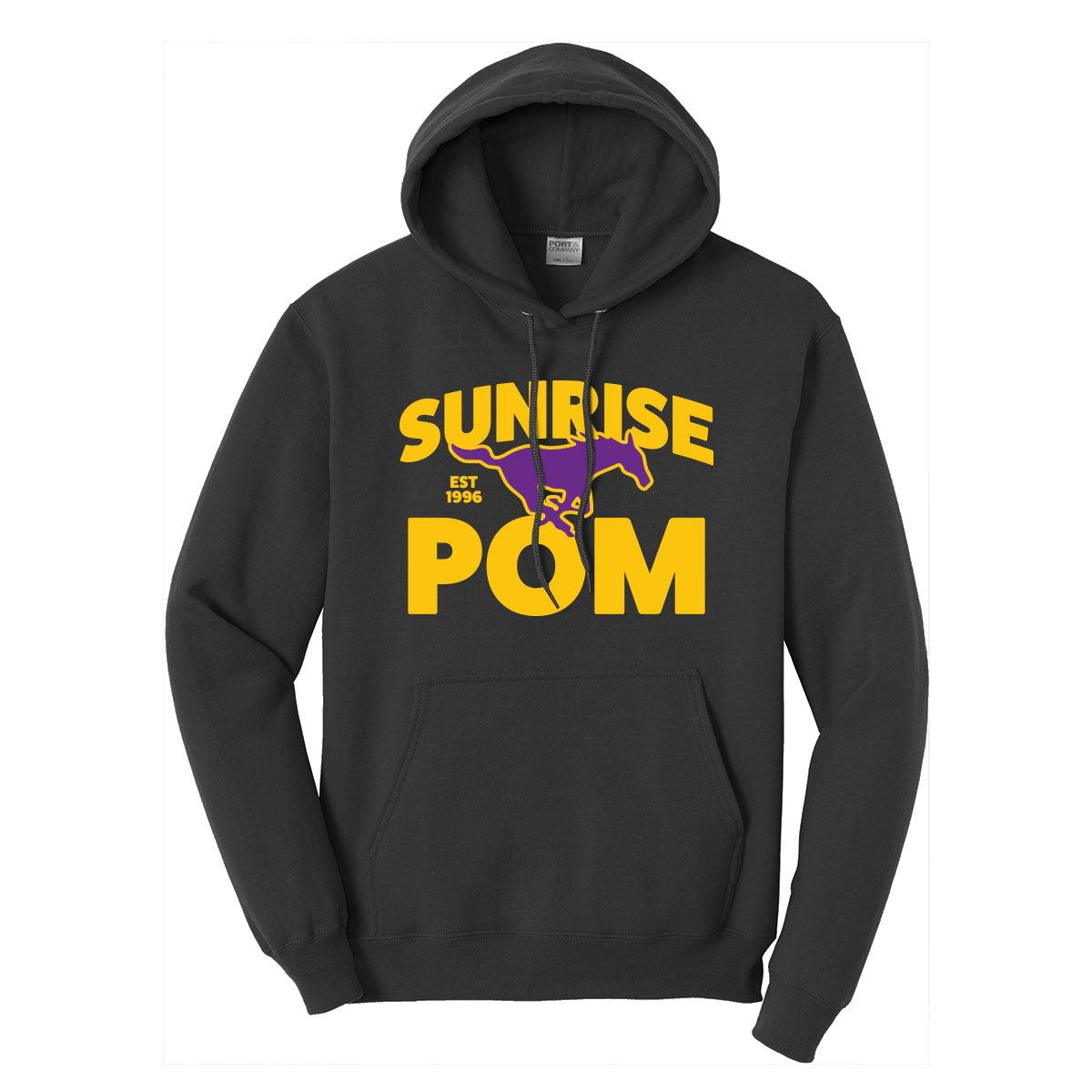 Sunrise Mustang Pom Hoodie