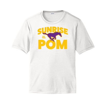 Sunrise Mustang Pom Dri Fit Tee