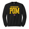 Sunrise Pom Crewneck Sweatshirt