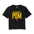 Sunrise Pom Cropped Tee