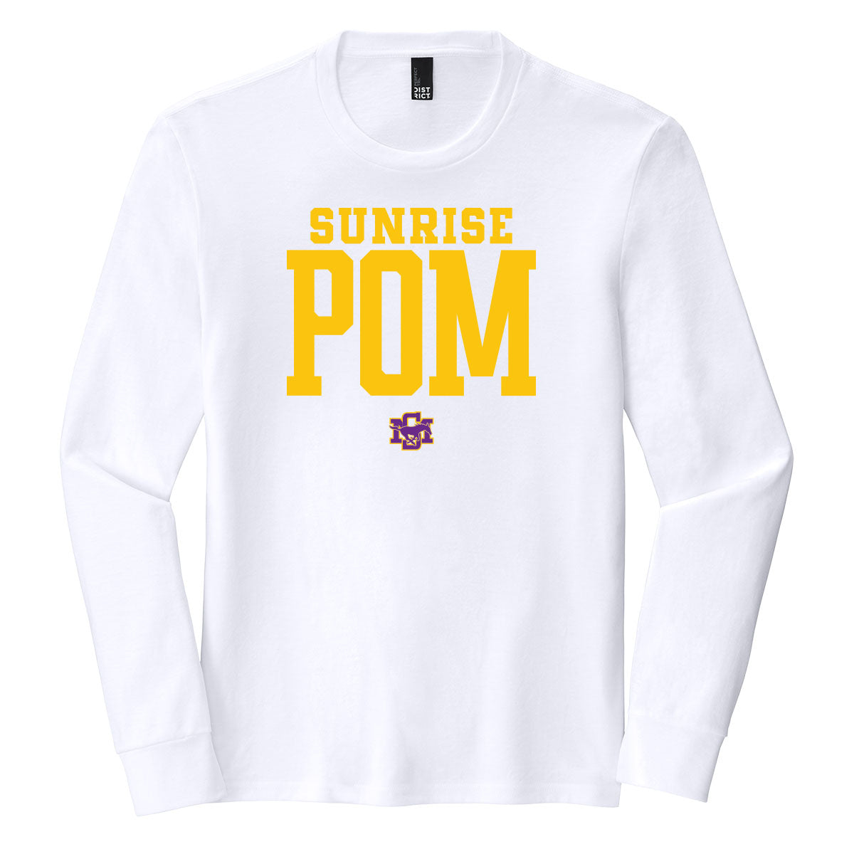 Sunrise Pom Long Sleeve Tee