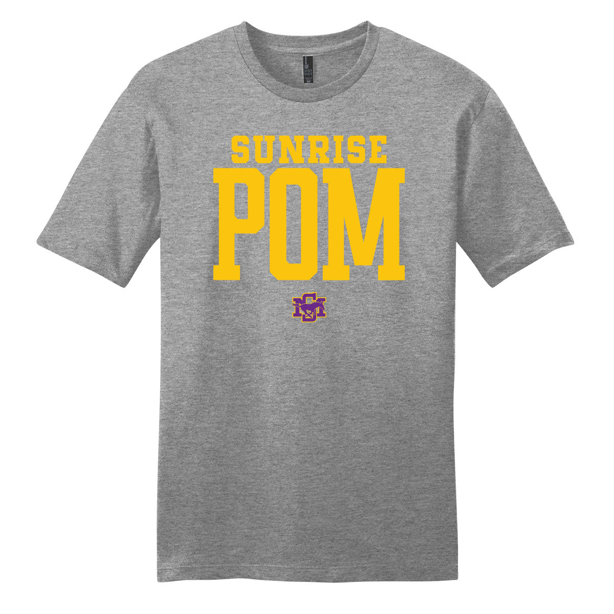 Sunrise Pom Unisex Crewneck Tee