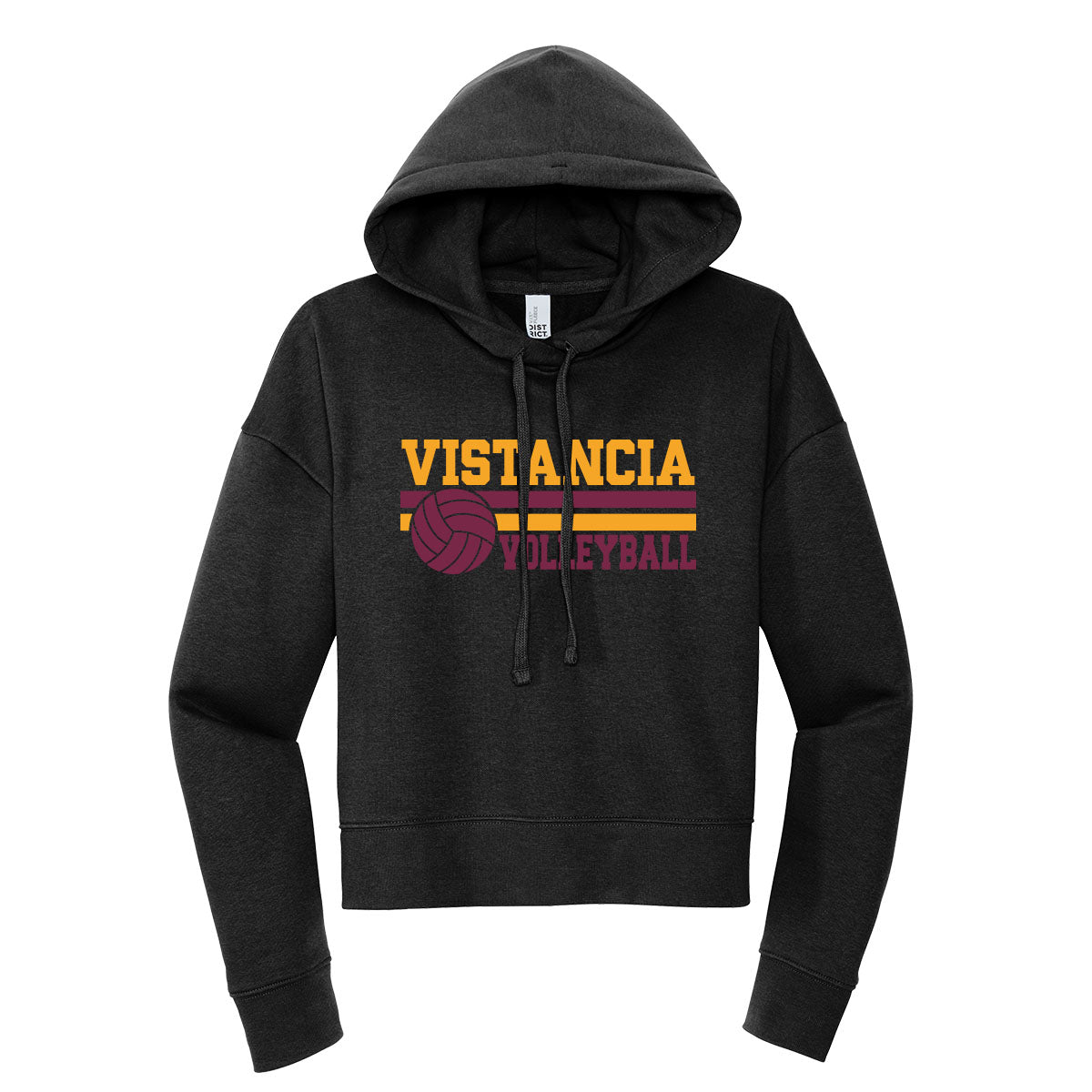 Vistancia Volleyball Cropped Hoodie