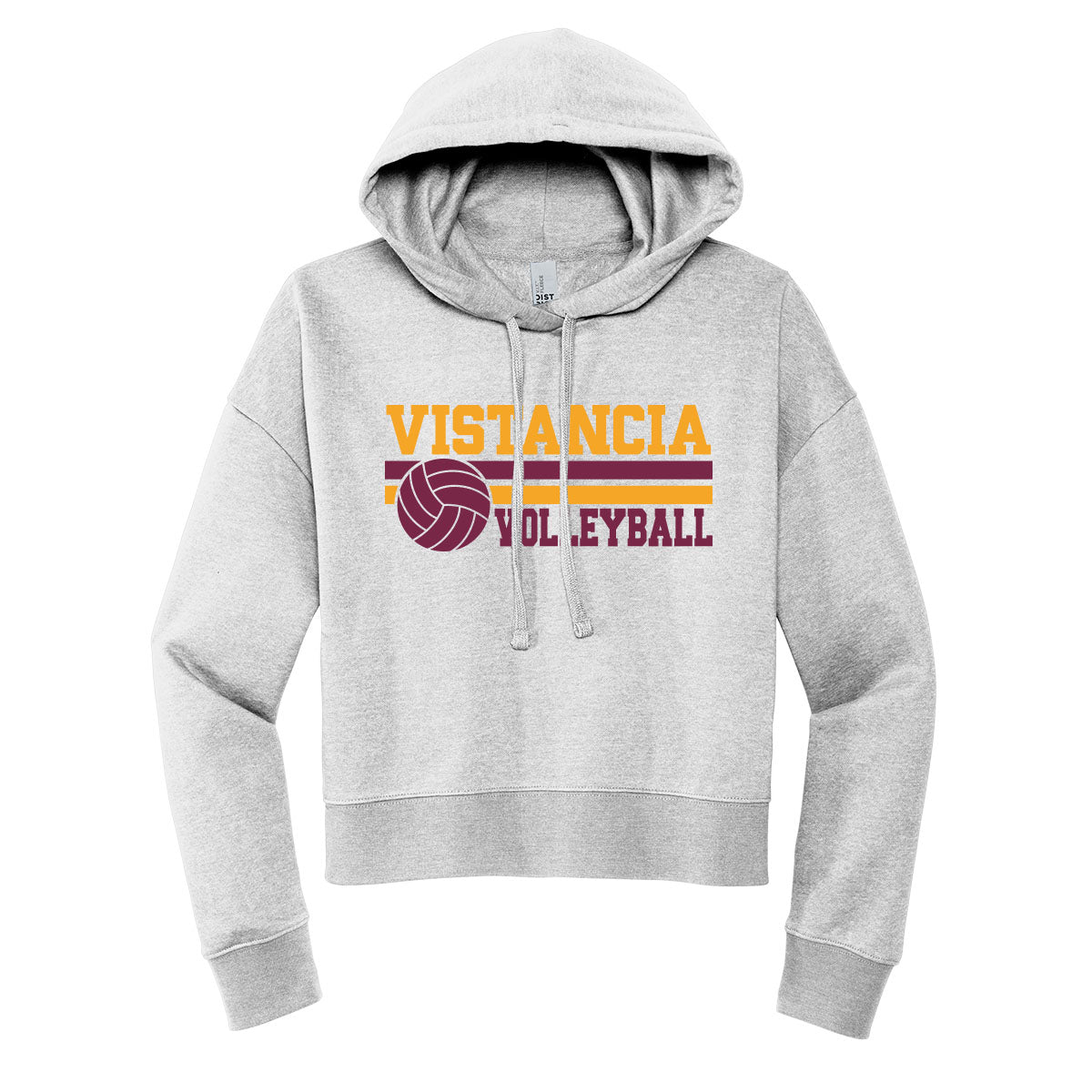 Vistancia Volleyball Cropped Hoodie