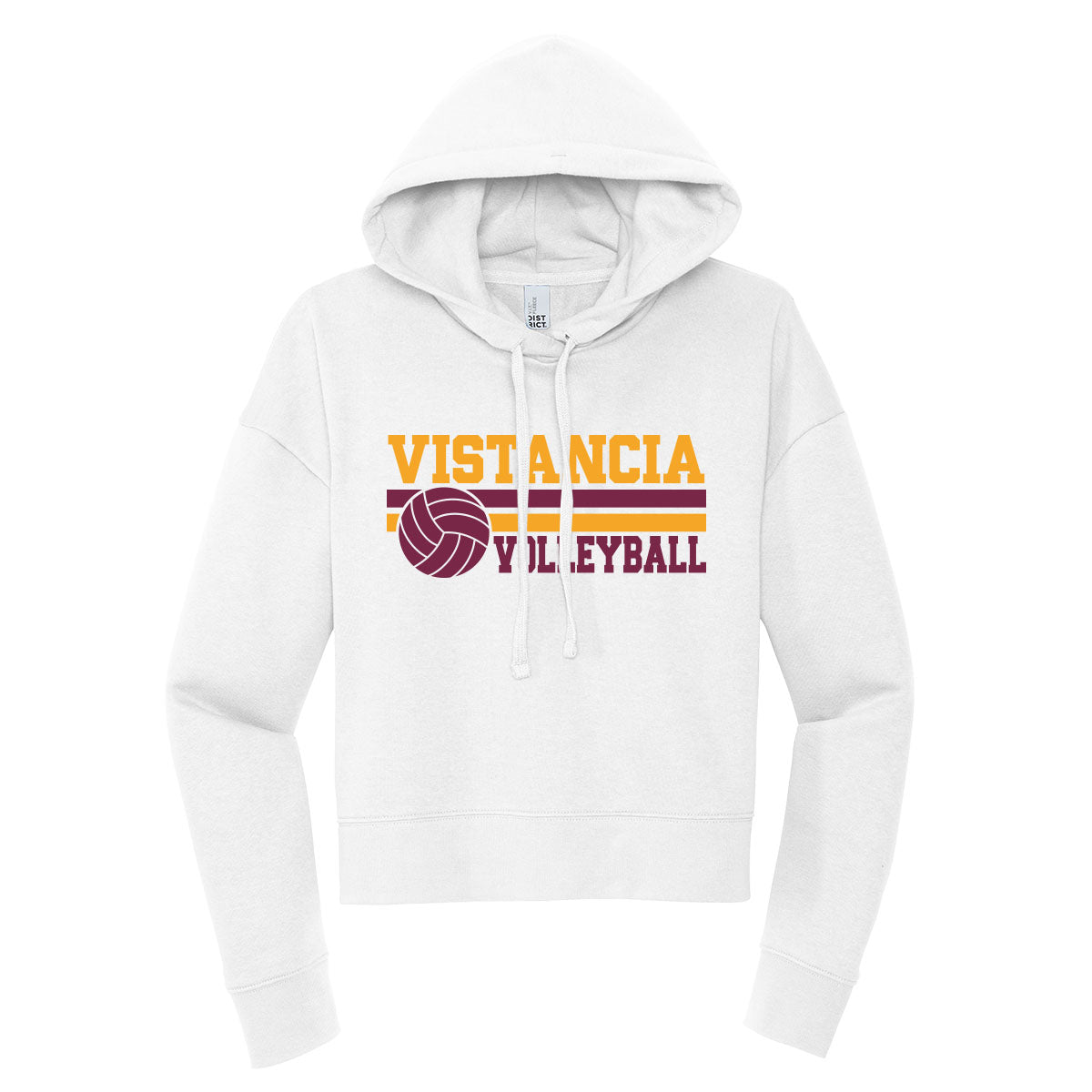 Vistancia Volleyball Cropped Hoodie