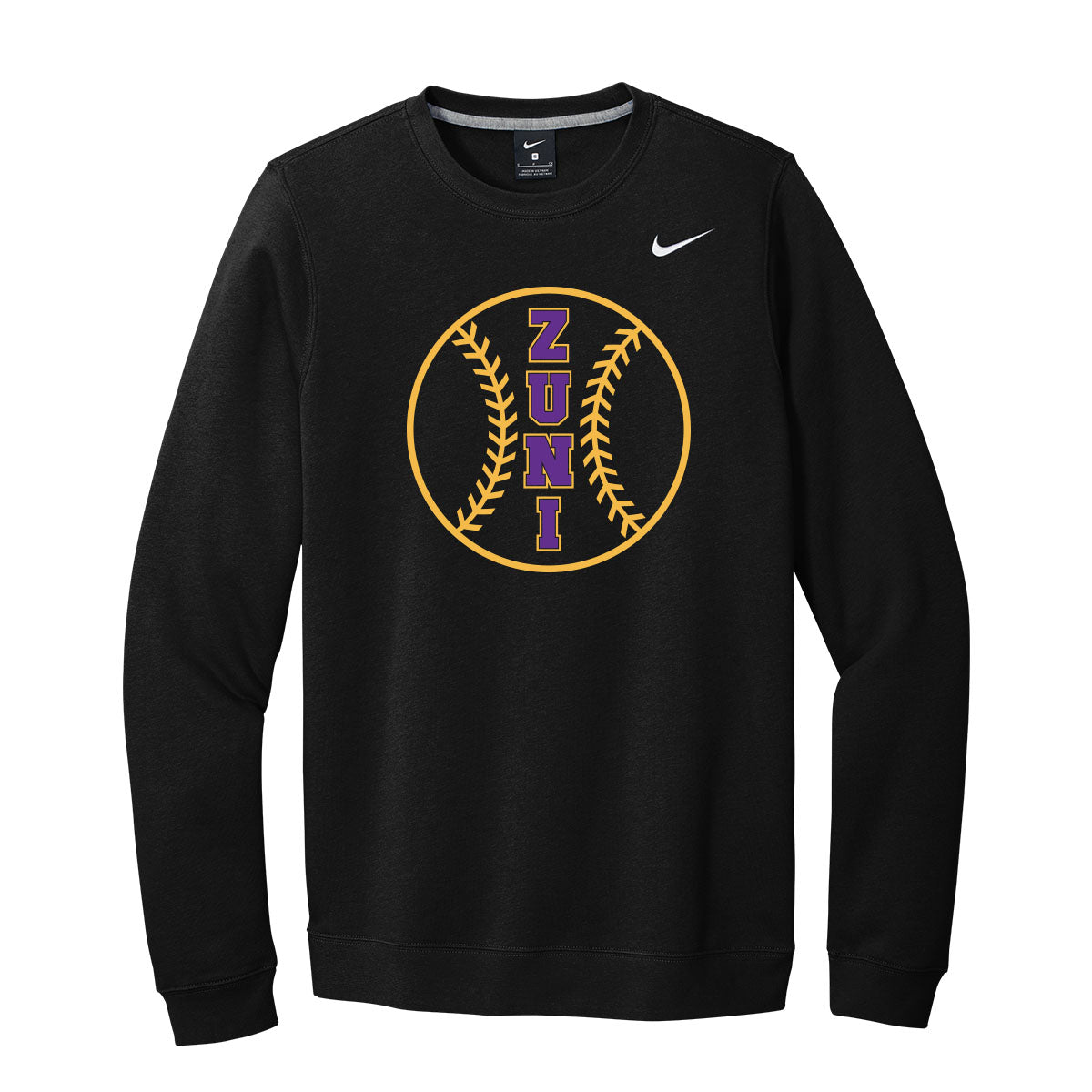 Zuni Hills Baseball Nike Crewneck Sweatshirt