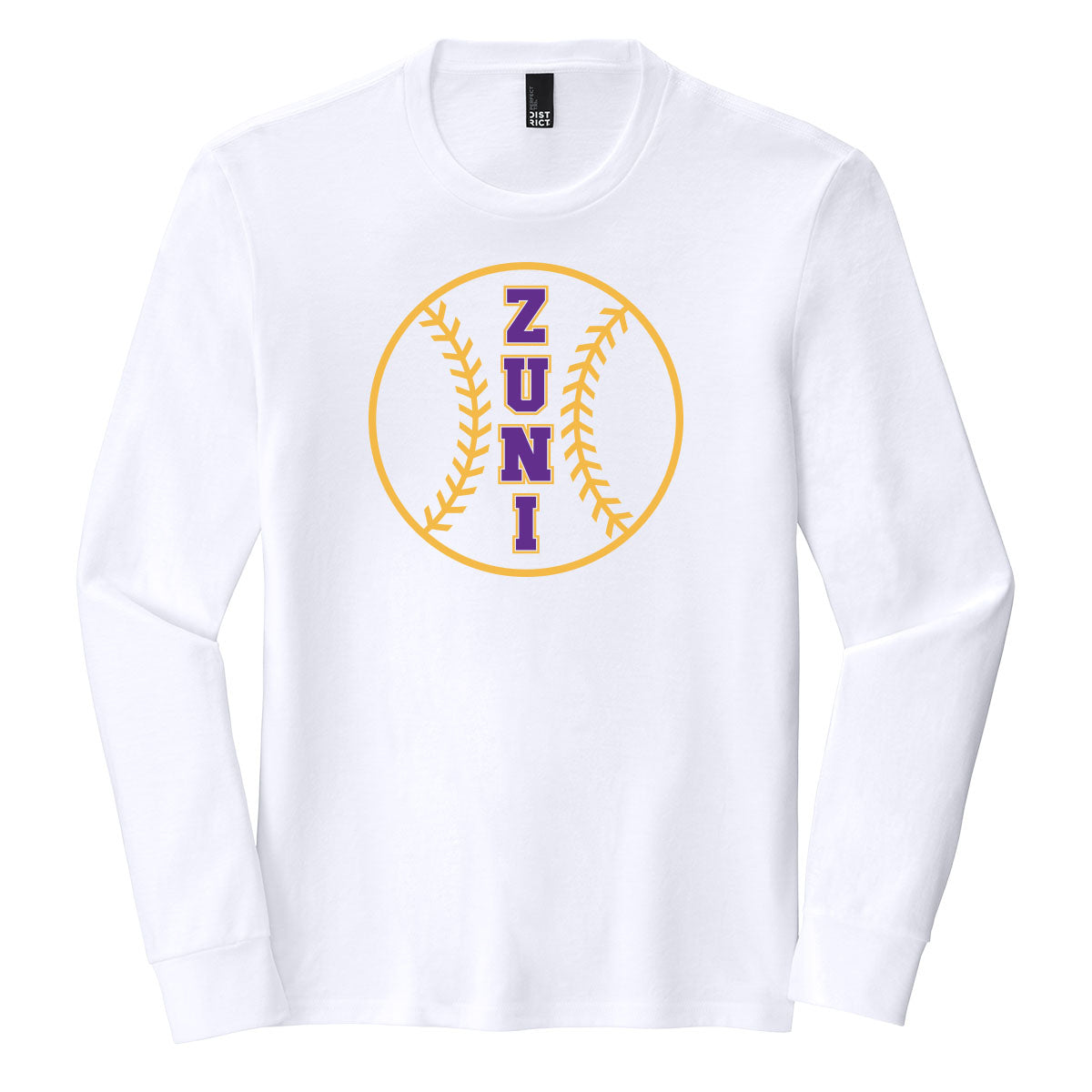 Zuni Hills Baseball Long Sleeve Tee