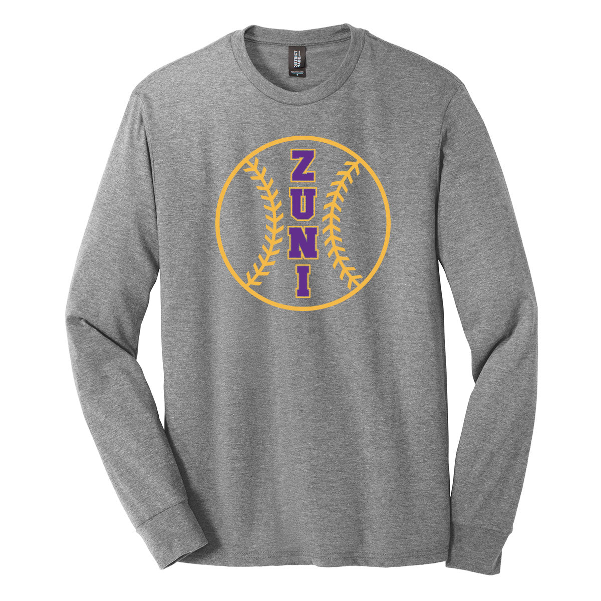 Zuni Hills Baseball Long Sleeve Tee