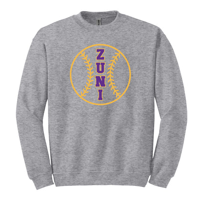 Zuni Hills Softball Crewneck Sweatshirt
